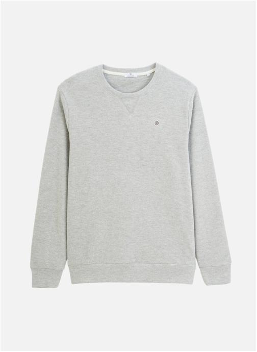Serge Blanco Sweats à capuche French Rib homme gris