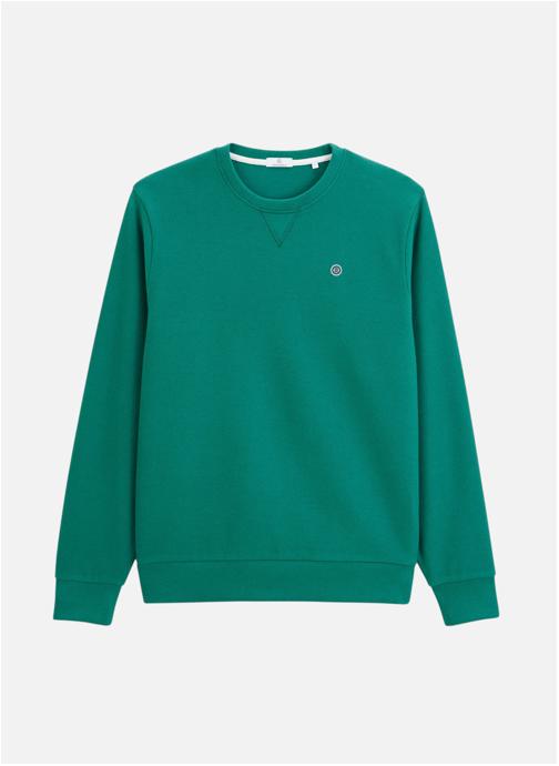 Serge Blanco Sweats à capuche French Rib homme vert