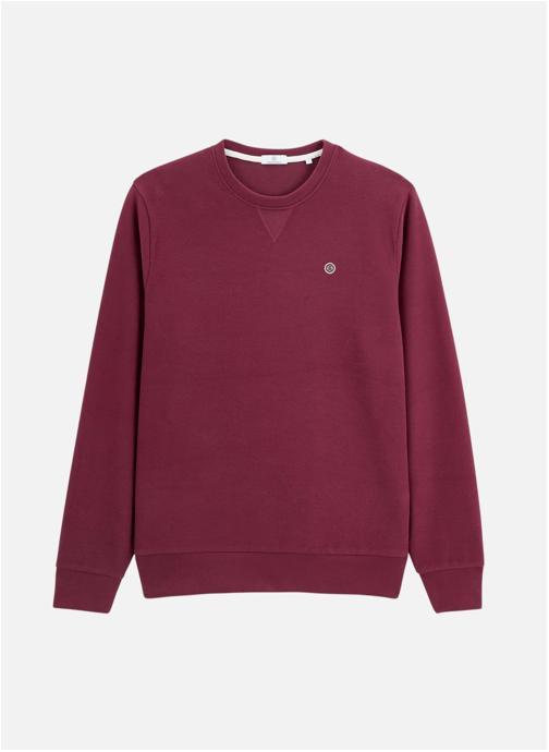 Serge Blanco Sweats à capuche French Rib homme bordeaux
