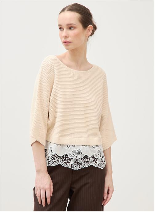 Bonobo Pulls TOWNPULF femme beige