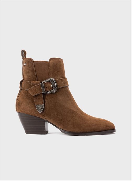 Martinelli Bottines basses JEANNE femme marron