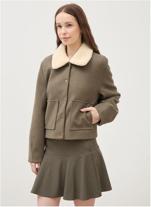 Bonobo Manteaux classiques LIACOATF femme vert