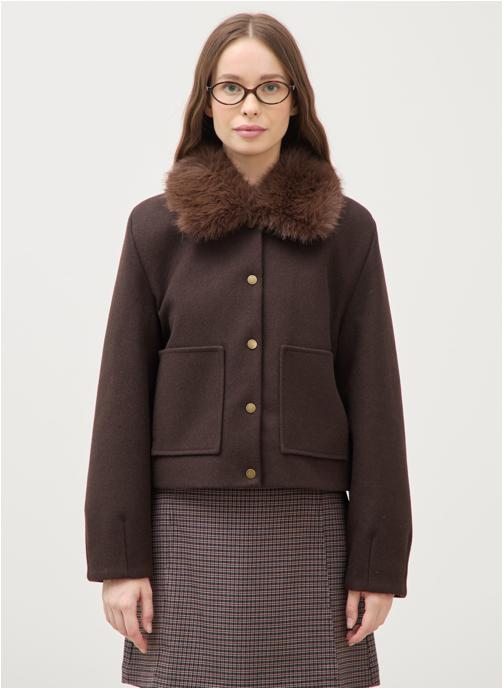Bonobo Manteaux classiques LIACOATF femme marron