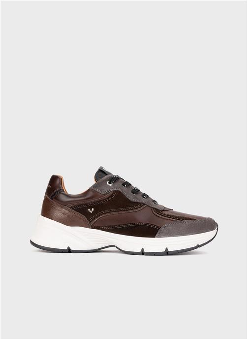 Martinelli Baskets basses NORWICH homme marron
