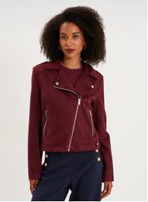Vestes NAF3_VIOLETTE femme violet Naf Naf Vestes NAF3_VIOLETTE femme violet Violet foncé
