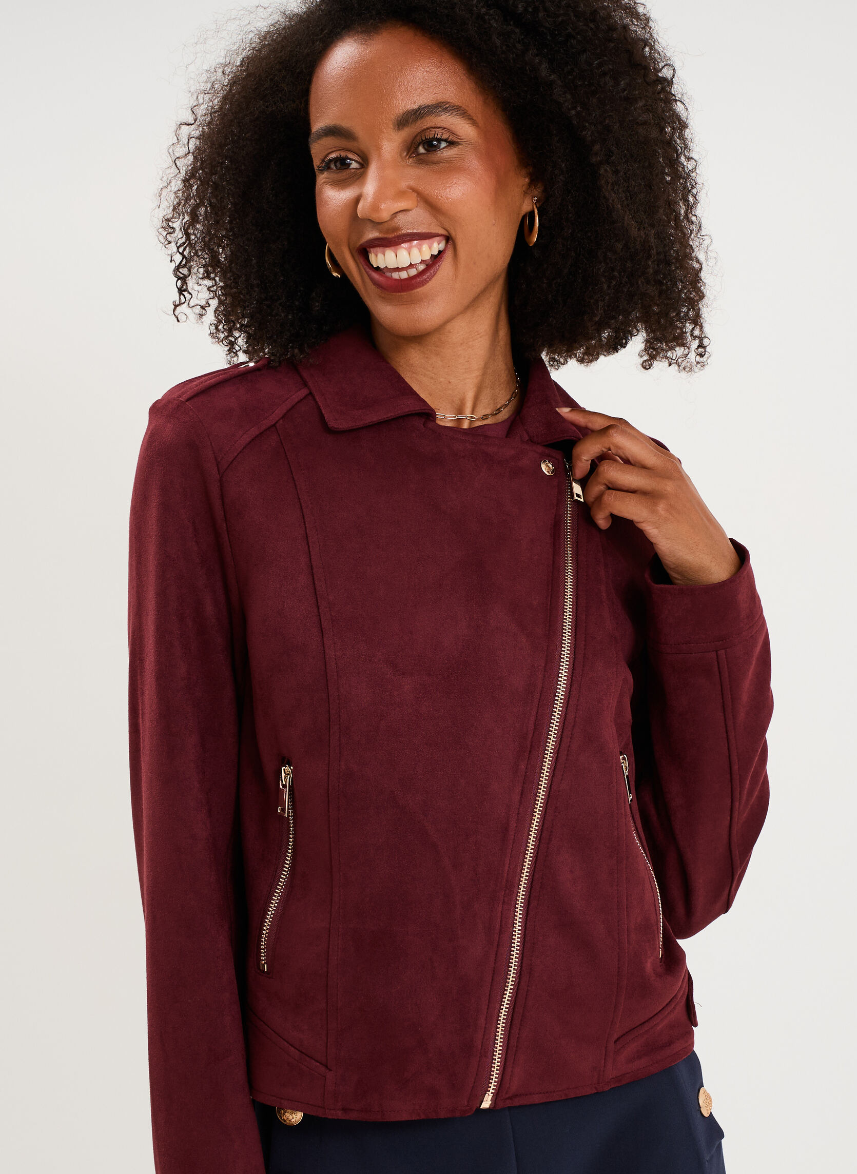 Vestes NAF3_VIOLETTE femme violet Naf Naf Vestes NAF3_VIOLETTE femme violet Violet foncé