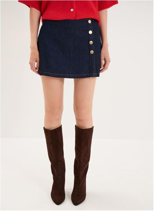 Naf Naf Shorts NAF3_FELICIE femme bleu