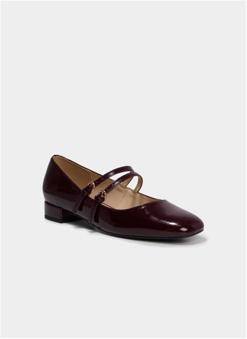 Naf Naf Ballerines classiques NAF8_BAL_ANICK femme bordeaux