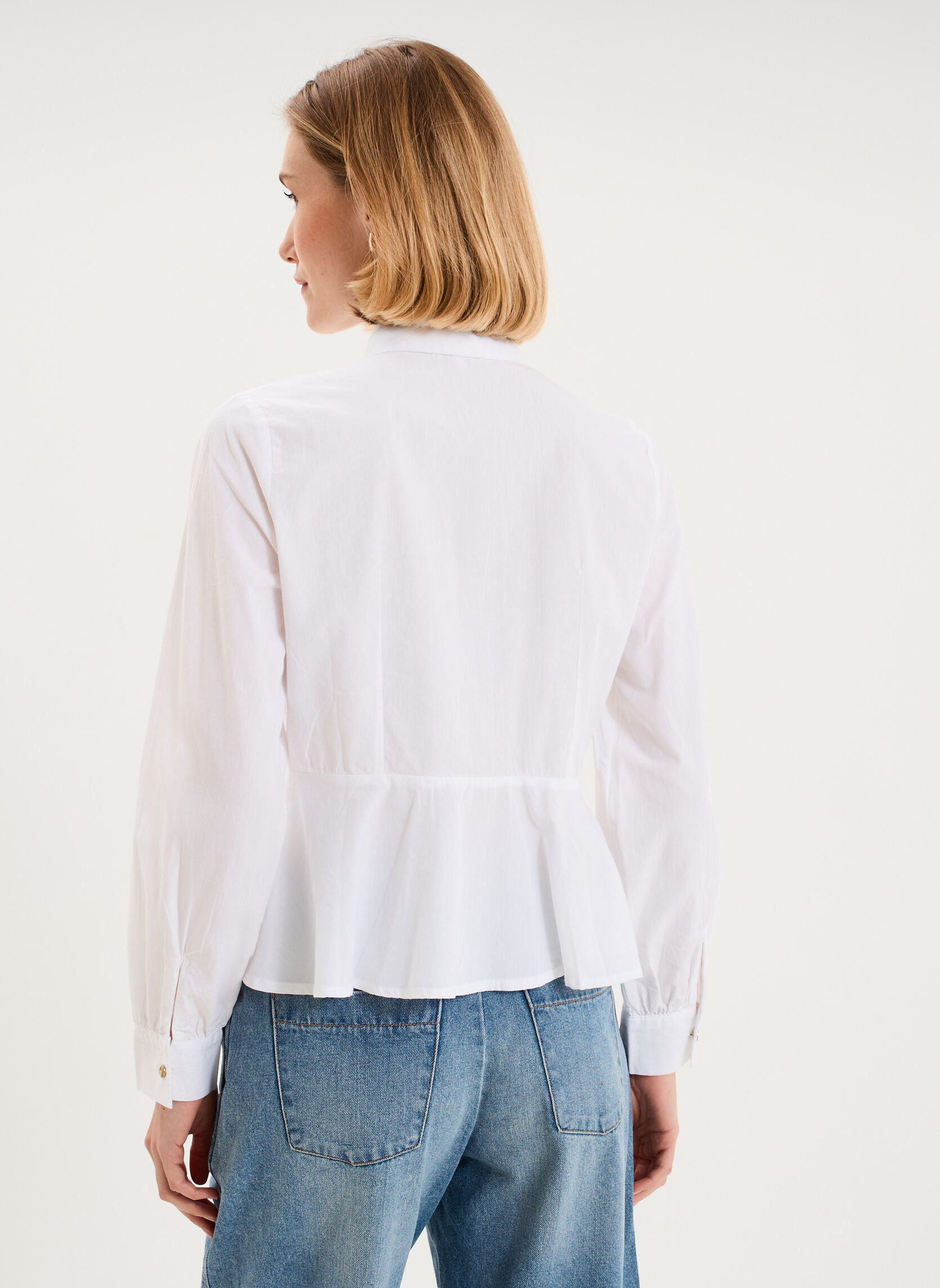 Blouses NAF3_CAMILLE femme blanc Naf Naf Blouses NAF3_CAMILLE femme blanc Blanc