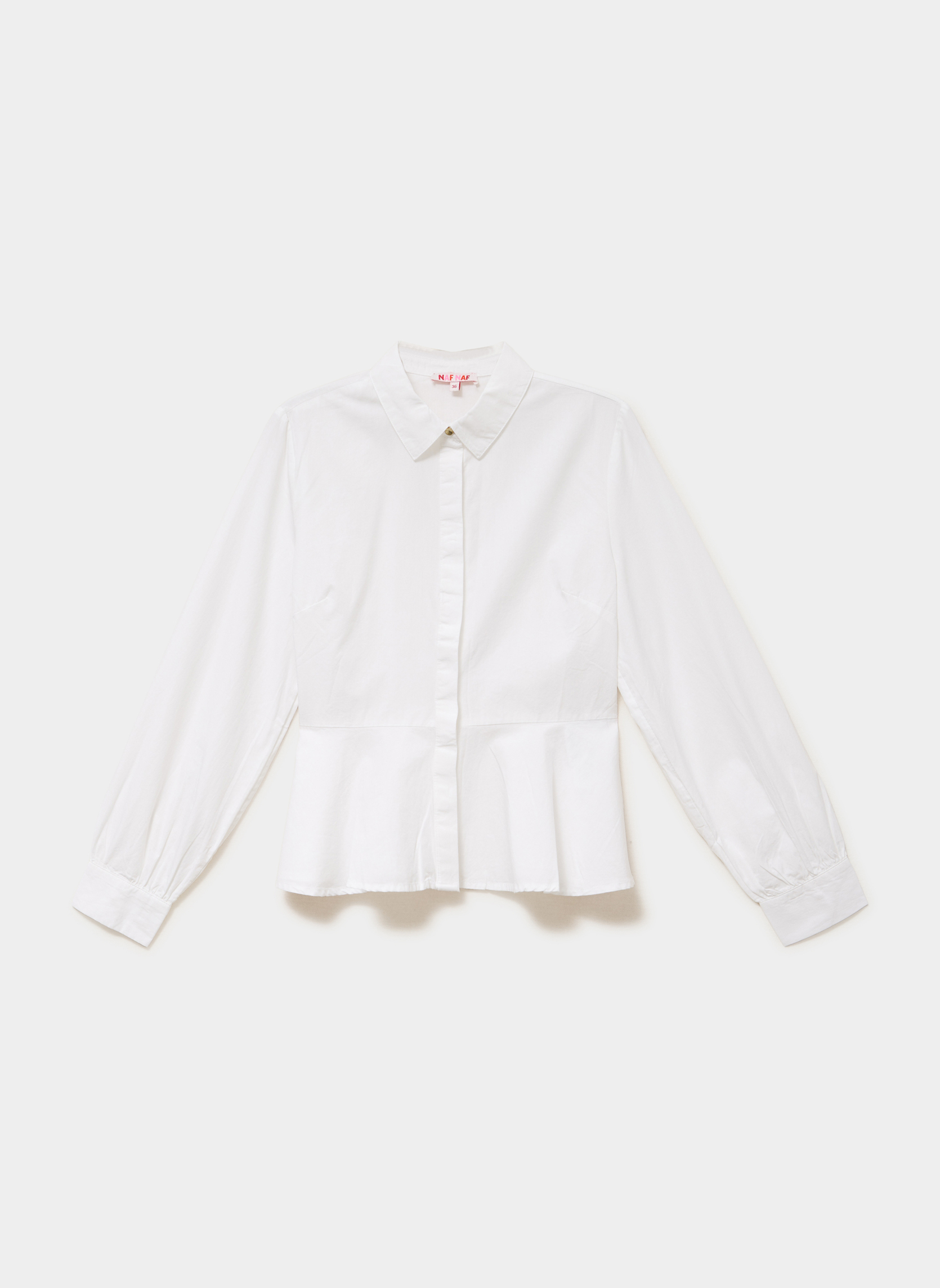 Blouses NAF3_CAMILLE femme blanc Naf Naf Blouses NAF3_CAMILLE femme blanc Blanc