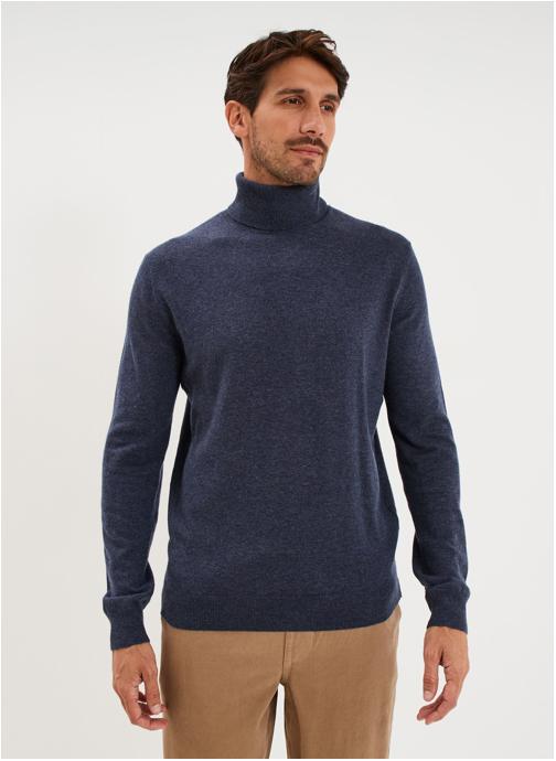 La Halle Pulls LH1ROULCHAUD homme bleu