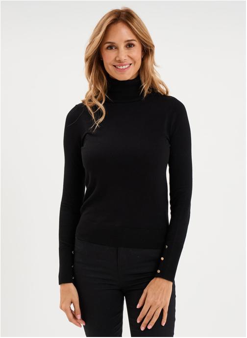 La Halle Pulls LHA3_MROULOTTE femme noir