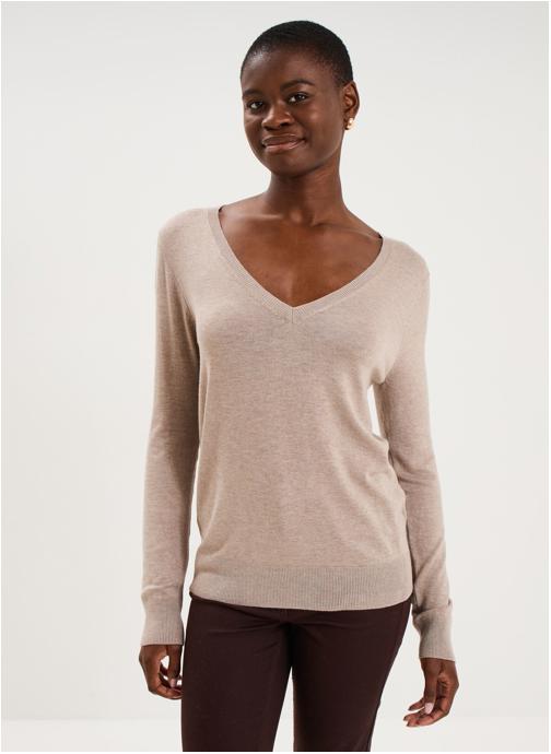 La Halle Pulls LHA3_MICHELLE25 femme beige