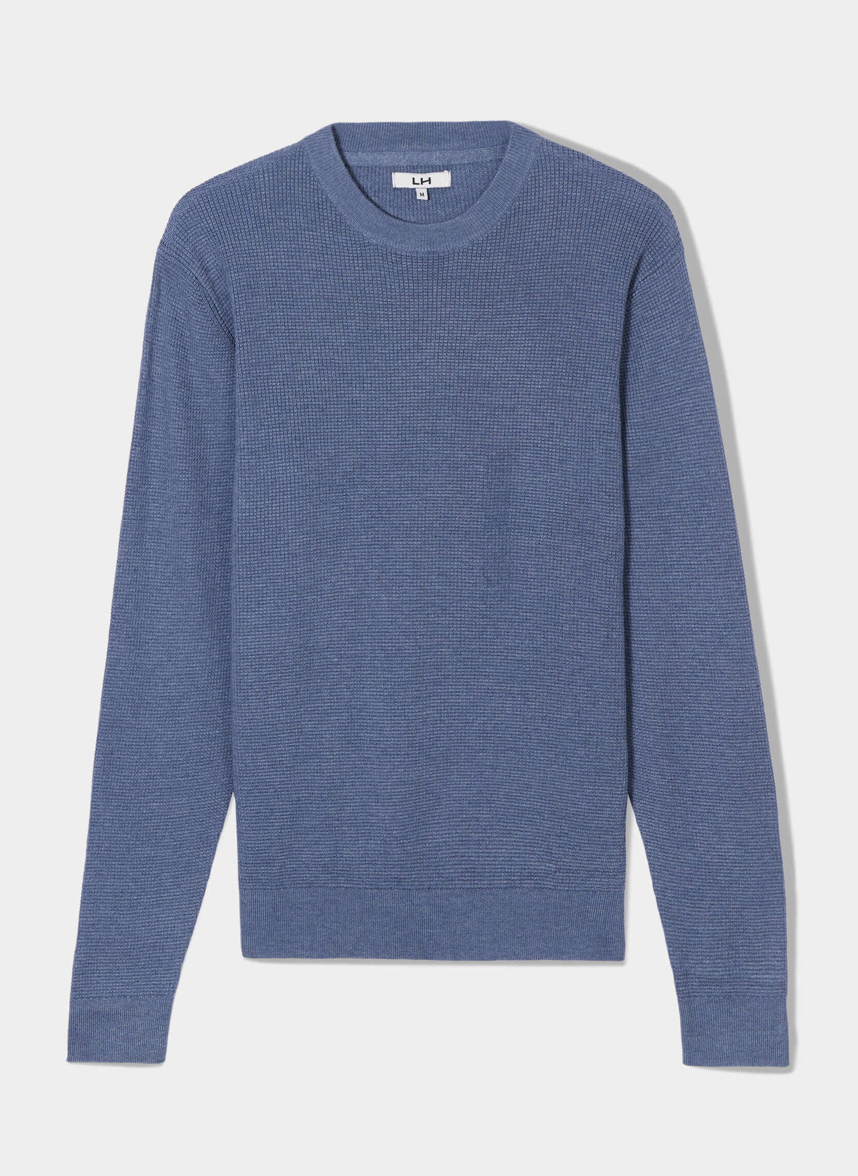 Pulls LH1RELIEF homme bleu La Halle Pulls LH1RELIEF homme bleu Bleu foncé