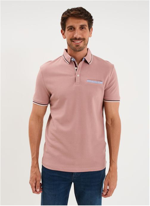 La Halle Polos LHC1PEROU homme rose
