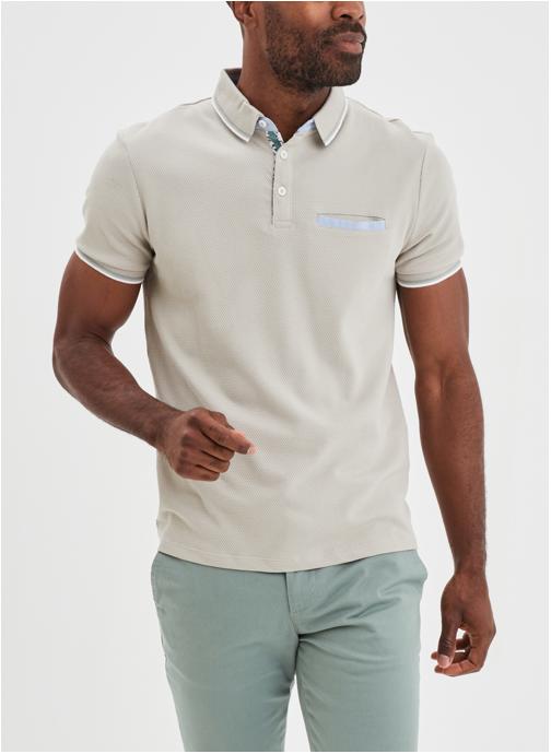 La Halle Polos LHC1PEROU homme gris