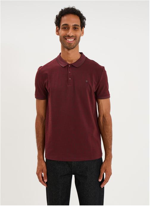 La Halle Polos LHC1PLAYLISTAOP homme violet