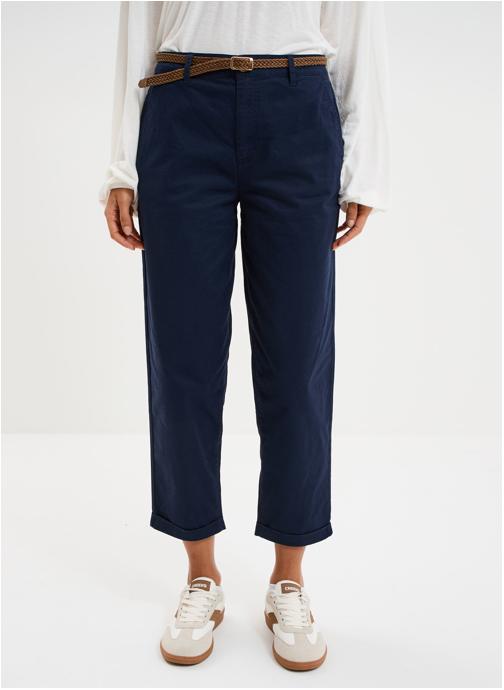 La Halle Pantalons droit LHA3_NEWCHINOPANT femme bleu