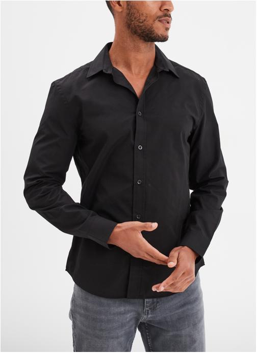 La Halle Chemises MARCNEO3 homme noir