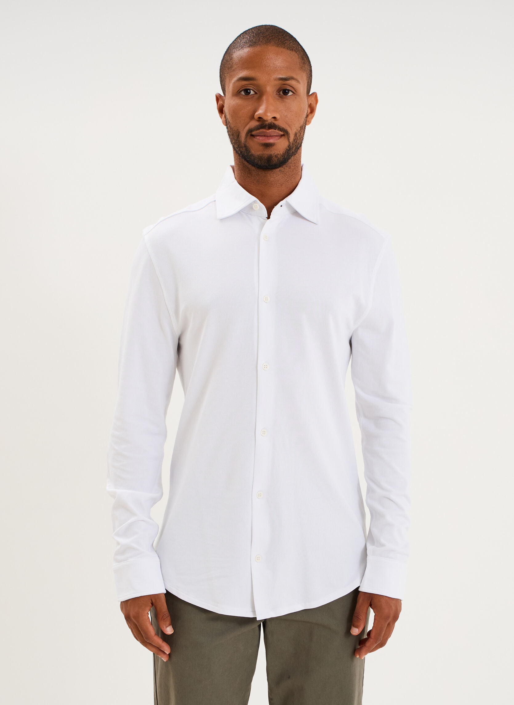 Chemises LH1COLOGNE homme blanc La Halle Chemises LH1COLOGNE homme blanc Blanc