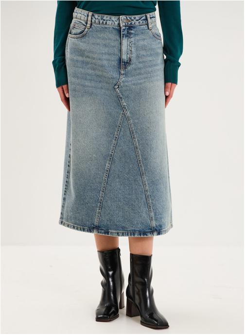 LIBERTO Jupes mi-longues MIS3_JSTYLO femme bleu