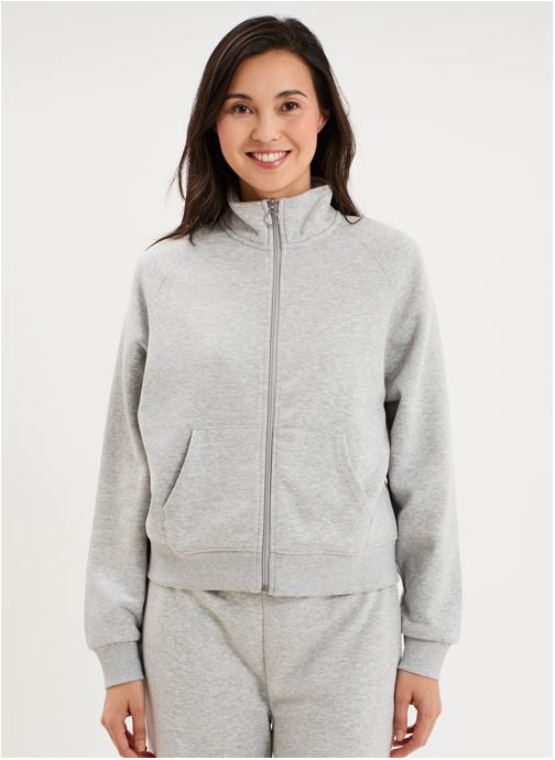 La Halle Gilets LHA3_SCOLLAR femme gris