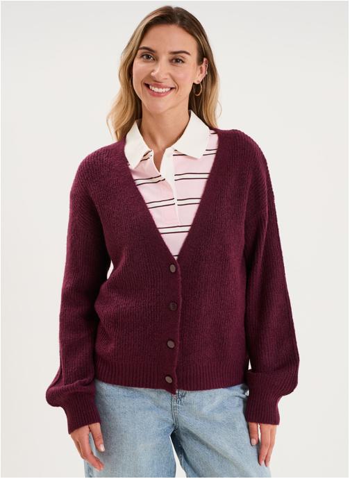 La Halle Gilets LHA3_TARAMA26 femme violet
