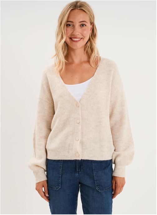 La Halle Gilets LHA3_TARAMA26 femme blanc