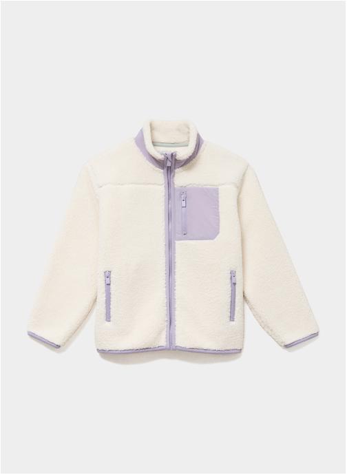Trappeur Gilets TRA4PALOSHERPA2 fille blanc