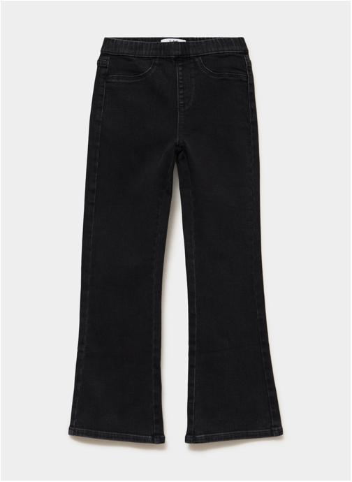 La Halle Jeans droits LH4_DJEGBOOT fille noir