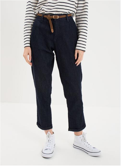 La Halle Jeans droit LHA3_DCHINETTE femme bleu