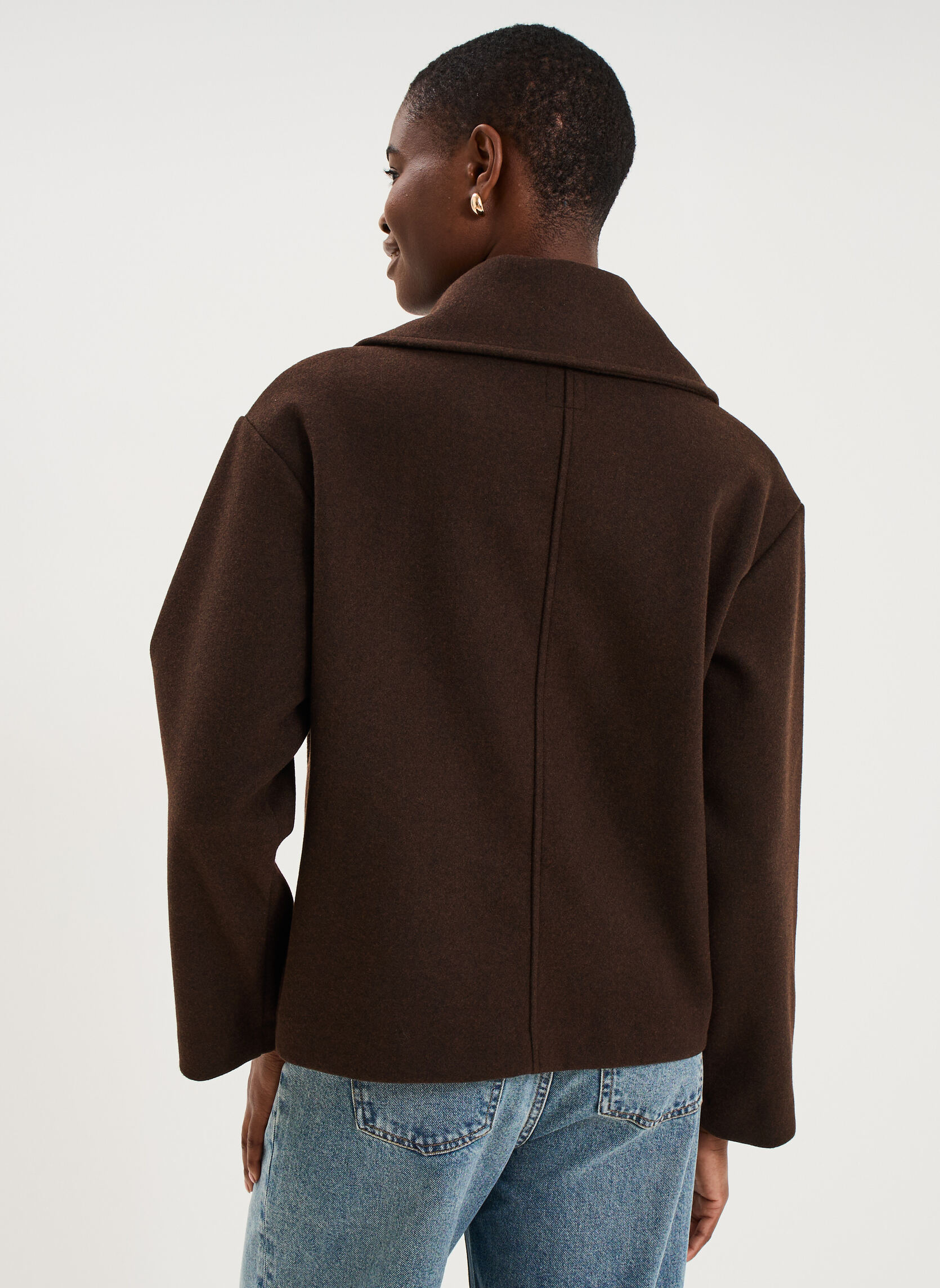 Parkas LHA3_GTOMMY femme marron La Halle Parkas LHA3_GTOMMY femme marron Marron foncé