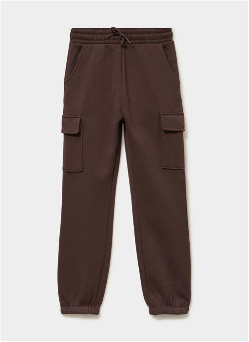 La Halle Joggings LH4_BOXE fille marron