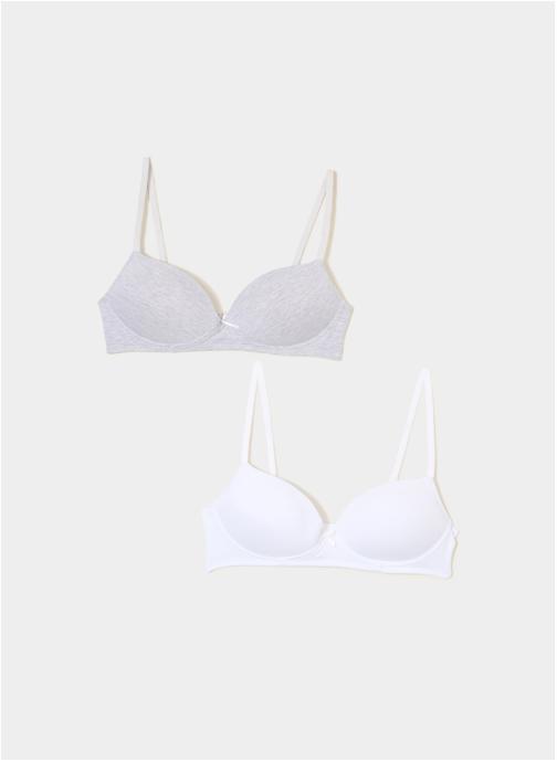 La Halle Brassières LILYLOT2PMB femme gris