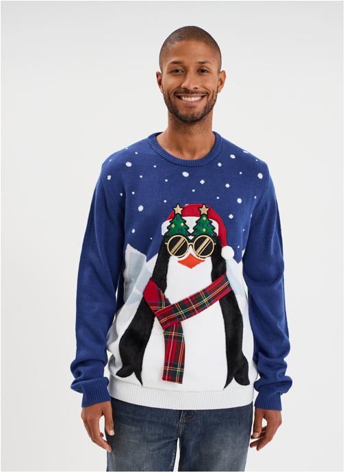 La Halle Pulls LH1BANQUISE homme bleu
