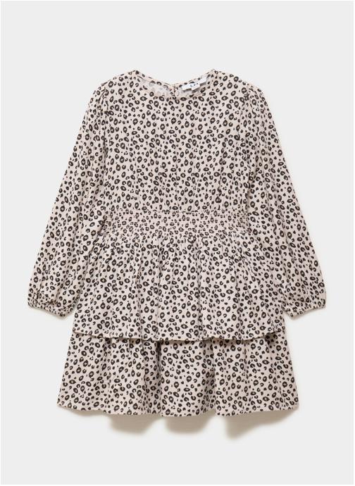 La Halle Robes LH4_REIRA_AOP fille beige