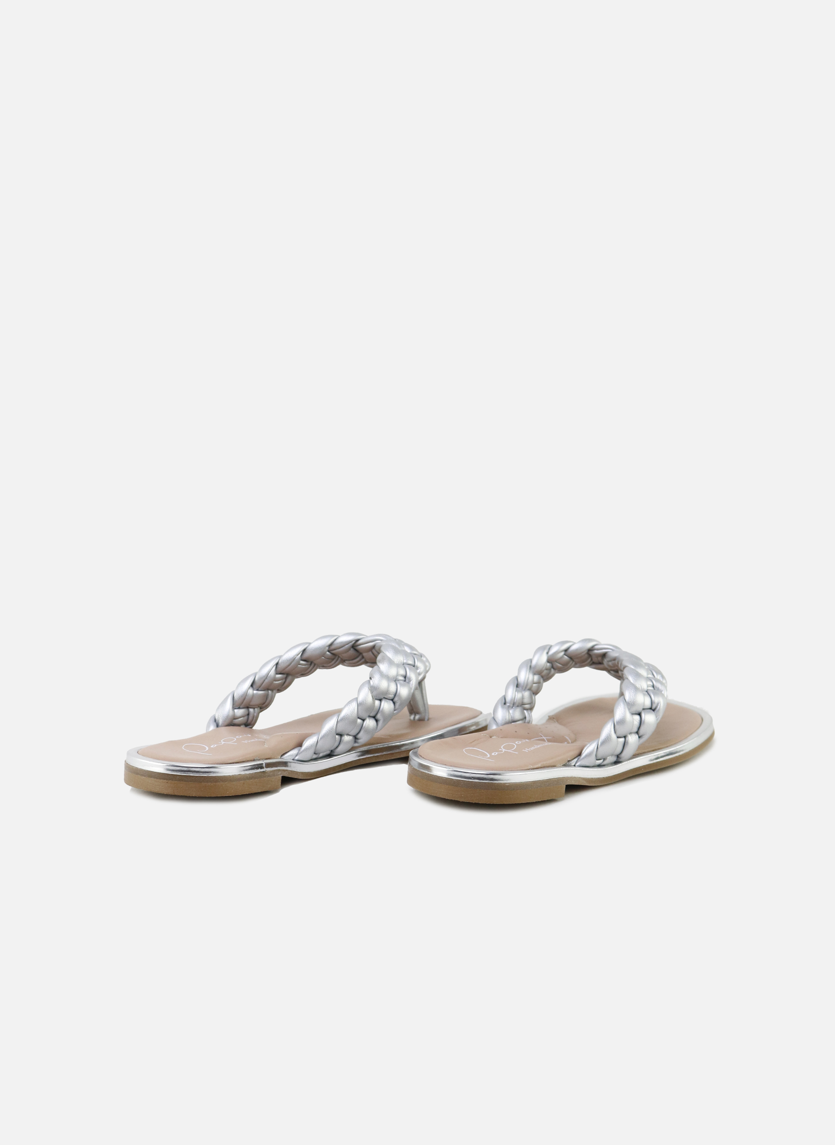 Sandales 60020AE-TRENZA-PLATA fille argent Eli 1957 Sandales 60020AE-TRENZA-PLATA fille argent Argent