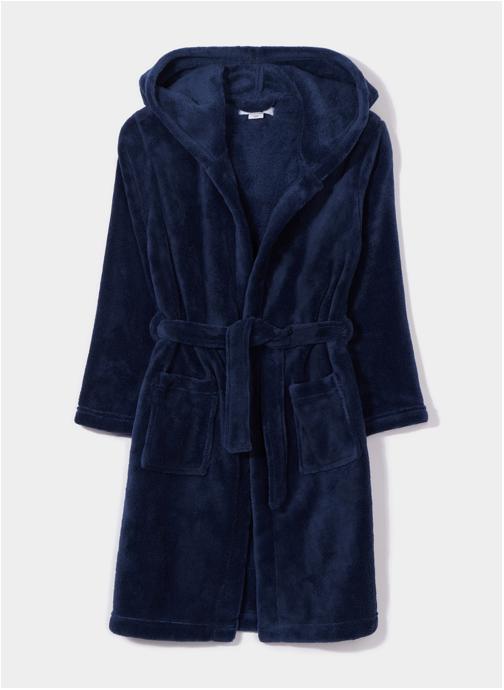 La Halle Peignoirs et sorties de bain BASICHOODPEIGNOIR garçon bleu