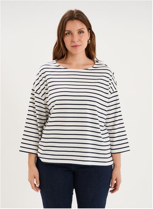 La Halle Tee-shirts LHA3_TCHAVIRE_GT femme blanc