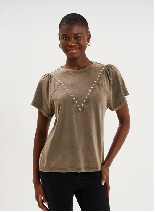 LIBERTO Tee-shirts MIS3_TGYPSIE femme marron