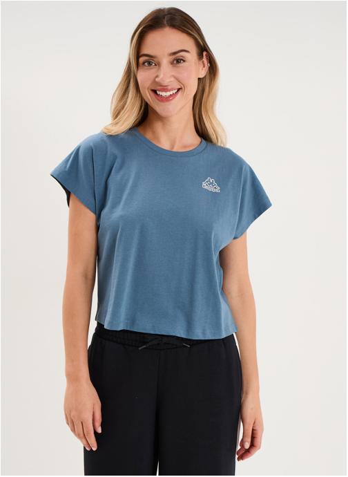 Kappa Tee-shirts KAPPA3_322E5VWXWB_IARUG femme bleu