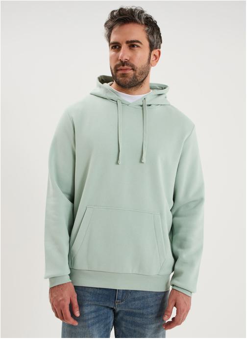 La Halle Sweats à capuche LH1STREET homme vert