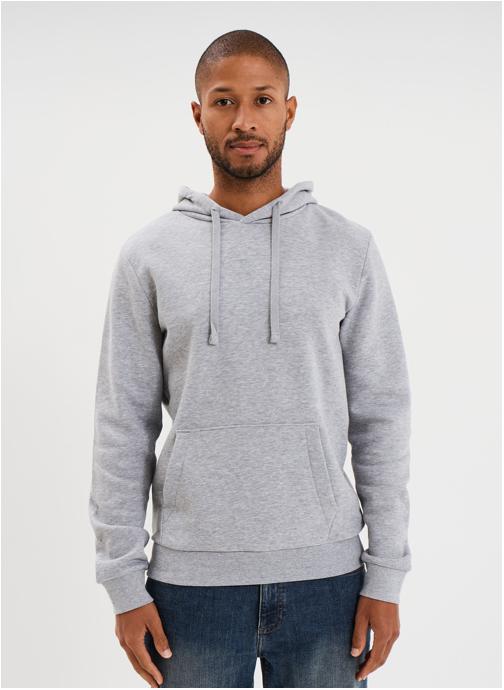 La Halle Sweats à capuche LH1STREET homme gris