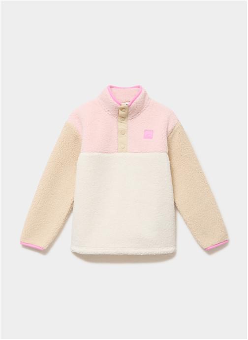 Trappeur Sweats à capuche TRA4SWEATSHERPA fille beige