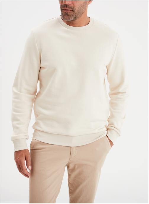 La Halle Sweats à capuche LH1ROUND homme blanc