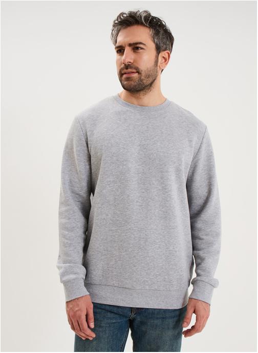 La Halle Sweats à capuche LH1ROUND homme gris