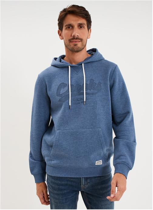 CREEKS Sweats à capuche CRE1SIMON_VINTAGE homme bleu