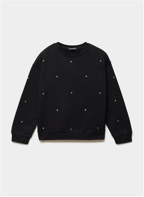 LIBERTO Sweats à capuche LIB4_SHINODA fille noir
