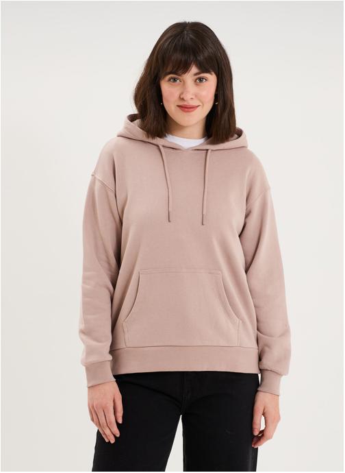 La Halle Sweats à capuche LHA3_SKANGOUROU26 femme marron