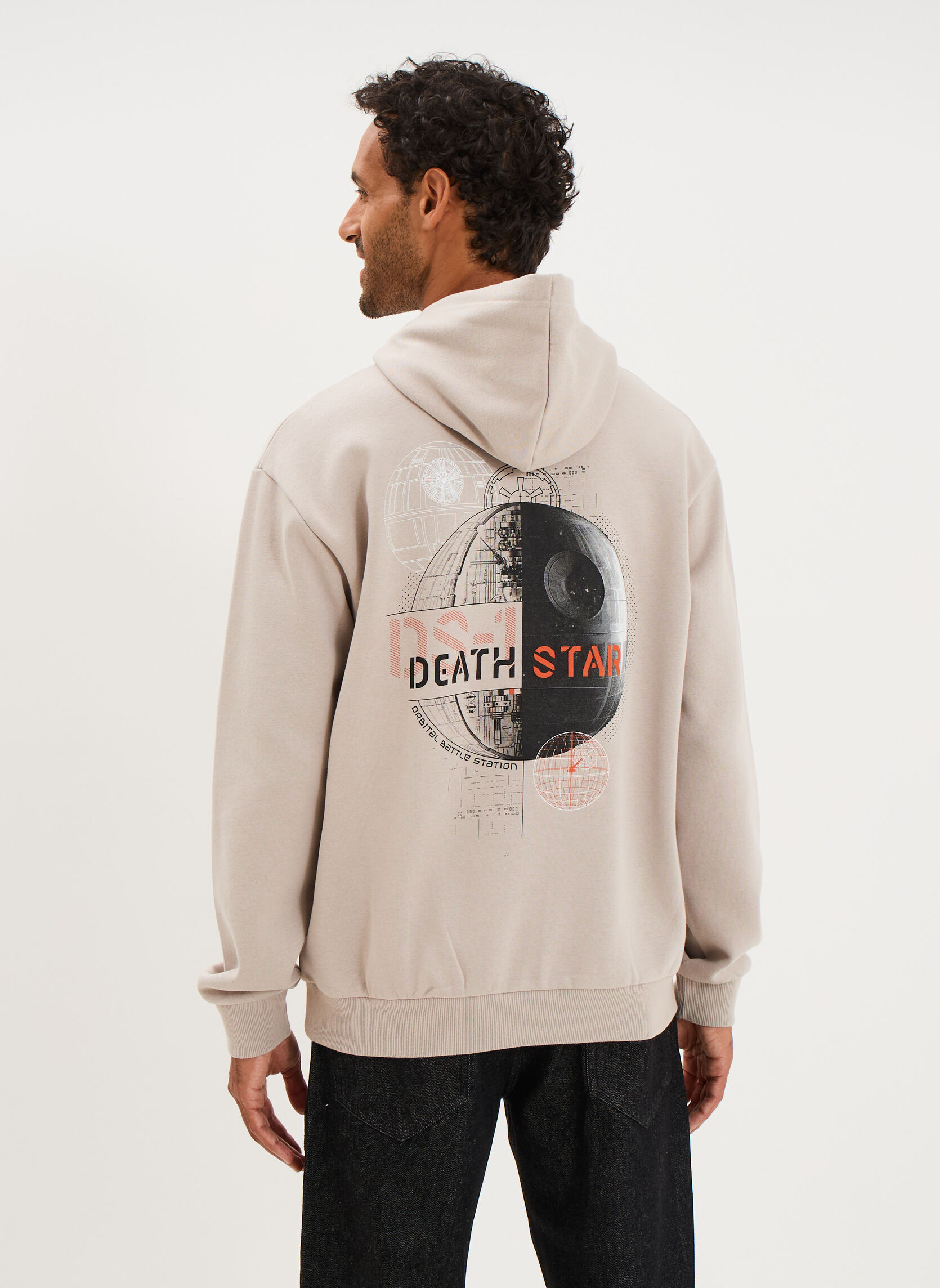 Sweats à capuche SHL_HENRI_STARWARS homme beige Star Wars Sweats à capuche SHL_HENRI_STARWARS homme beige Beige